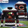 Chicago Bears Ugly Sweater – Logo Print With Snoopy Dog