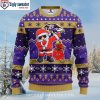 Ravens Christmas Sweater – Festive Grinch And Scooby-Doo Design