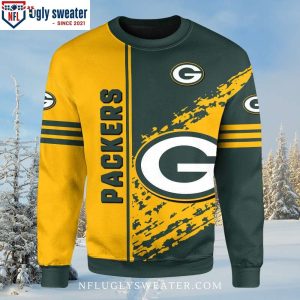 Game Day Vibes Packers Ugly Christmas Sweater Unique Gift For Fans