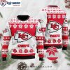 Gifts For Kc Chiefs Fans – Grinch Hug Football Themed Sweater