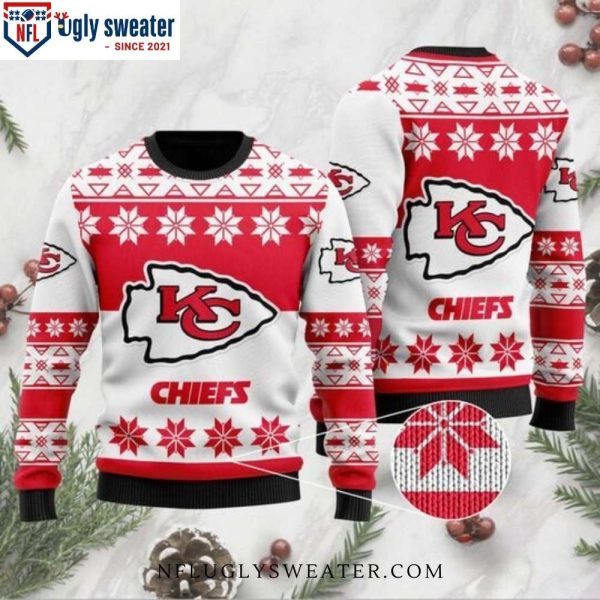 Get Festive With Kc Chiefs Ugly Christmas Sweater – Limited Stock