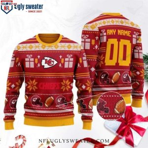 Get In The Christmas Spirit With Kc Chiefs Ugly Christmas Sweater