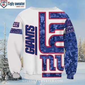 Get Your Holiday Attire Ready – New York Giants Ugly Sweater