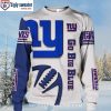 Cute Logo Symbol Wearing Santa Claus Hat New York Giants Xmas Sweater