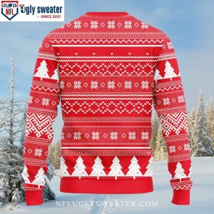 Gifts For Kc Chiefs Fans Grinch Hug Football Themed Sweater 2 1