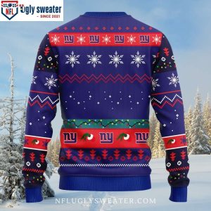 Graphic 12 Grinch Xmas Day Ny Giants Ugly Christmas Sweater