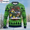 Halloween Movie Character Inspired Seattle Seahawks Ugly Sweater For Him