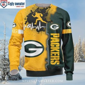 Green Bay Packers GiftsFor Him – Ugly Christmas Sweater In Men’s Stylish Design