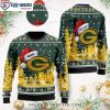 Green Bay Packers Skeleton Graphics Sweater – Festive And Eerie