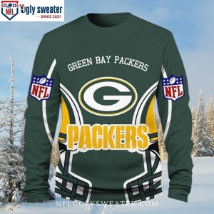 Green Bay Packers Ugly Christmas Sweater – Festive And Fan-Focused