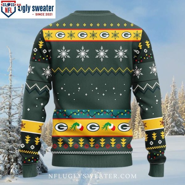 Green Bay Packers Ugly Sweater – Stand Out With Impressive Grinch Designs