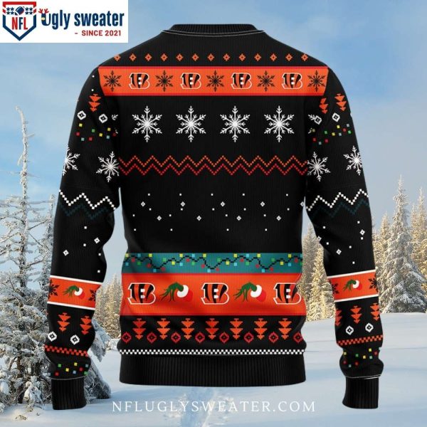 Grinch Hand Cincinnati Bengals Ugly Christmas Sweater – Cozy Winter Gift