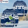 Indianapolis Colts Ornament And Stocking Ugly Xmas Sweater