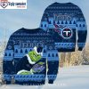 Dabbing Santa Jacksonville Jaguars Ugly Xmas Sweater With Gift Sack