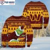 Grinch And Scooby-Doo Washington Redskins Merry Christmas Sweater