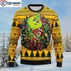 NFL Funny Grinch Print On Green Bay Packers Ugly Christmas Sweater