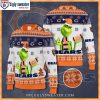 Gifts For Chicago Bears Fans – Ugly Sweater With Logo Print And Snowflake