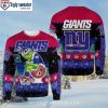 Funny Santa Claus Graphics Ny Giants Ugly Christmas Sweater