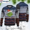 Happy Halloween Graphics Denver Broncos Ugly Christmas Sweater