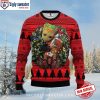 Tampa Bay Buccaneers Grinch And Scooby-Doo With Christmas Truck Ugly Sweater