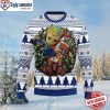 Indianapolis Colts Christmas Tree Wreath Ugly Xmas Sweater