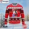 Arizona Cardinals Ugly Xmas Sweater With Bold Logo And Number