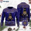 Logo Baltimore Ravens Pattern Ugly Sweater – Unique Gift for Him