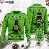 Game On For The Holidays – Seattle Seahawks Ugly Christmas Sweater