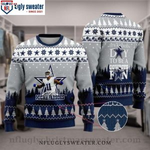 It’s A Good Day To Be A Cowboys Fan – Micah Parsons Dallas Cowboys Ugly Christmas Sweater