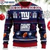 Christmas Pattern Ny Giants Logo Ugly Xmas Sweater Unique Gift For Fans