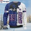 Ny Giants Christmas Sweater – Featuring Dabbing Santa Claus Design