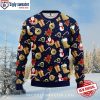 Los Angeles Rams Minions Holiday Wreath Ugly Sweater