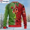 I’m Dreaming Of A Black Orange Christmas – Cincinnati Bengals Baby Yoda Ugly Sweater