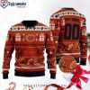 Spread Christmas Joy With Chicago Bears Ugly Sweater – Reindeer Snow