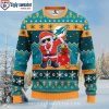 Miami Dolphins Celebrate The Season Mickey Mouse Holiday Party Sweater