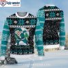 Miami Dolphins Fight Hard Graphic Sweater – Perfect Gift For Him