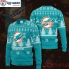 Miami Dolphins Ugly Christmas Sweater – Hilarious Simpson Graphic