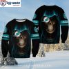 Miami Dolphins Xmas Snowman Limited Edition Ugly Christmas Sweater