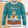 Miami Dolphins Go Fins Christmas Ugly Sweater Unique Gift For Fans