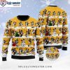 Funny Pittsburgh Steelers Santa Claus Dabbing Ugly Christmas Sweater