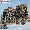 New Orleans Saints Green Grinch Holding Football Ugly Sweater