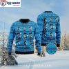 Santa Dabbin’ Ho Ho Ho Carolina Panthers Ugly Xmas Sweater