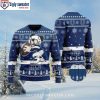 Mickey And Reindeer Indianapolis Colts Ugly Christmas Sweater