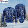 Grinch Drink Up Tennessee Titans Ugly Christmas Sweater Custom Name