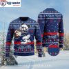 Grinch Los Angeles Chargers Ugly Christmas Sweater – Yellow And Blue