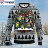 Logo Print Oakland Raiders Ugly Christmas Sweater – Ideal Gift For Him