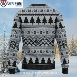 Minion And Laurel Wreath Raiders Ugly Christmas Sweater – Ideal For Fans