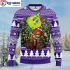 Minnesota Vikings Christmas Sweater With Wool Knitting Pattern