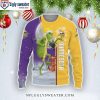 Minnesota Vikings Vibrant Colorful Pattern Christmas Sweater