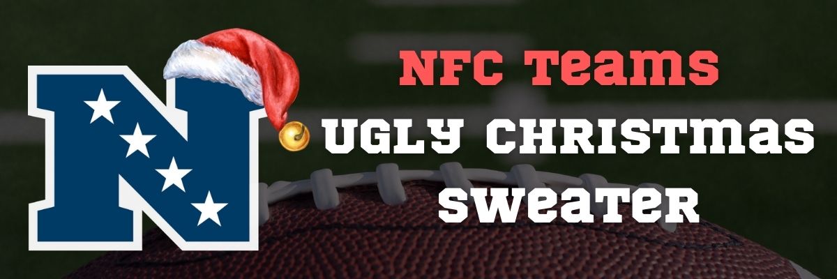 NFC Teams Ugly Christmas Sweater Homepage Banner